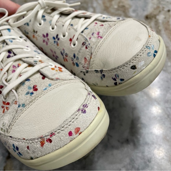 Finn Comfort Altea Sneakers Suede Leather Floral Made in Germany size 41 - Picture 8 of 12